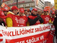 Eylemlere devam! Eylemlere devam!
