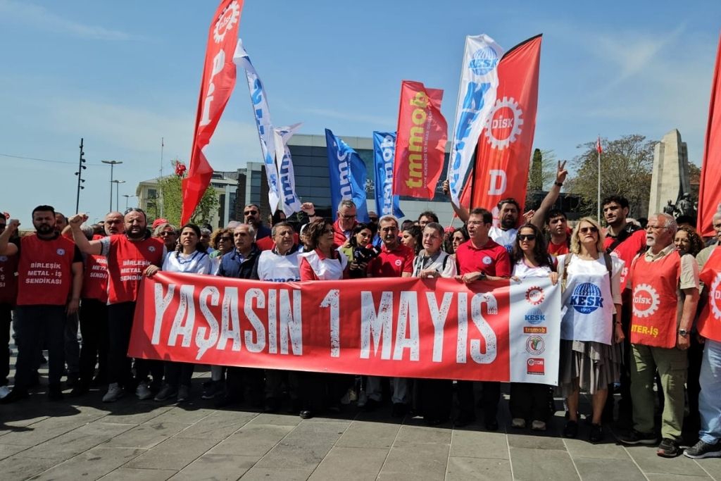 DİSK, KESK, TMMOB, TTB ve TDB’den 1 Mayıs 2024 Çağrısı: Taksim Meydanı Başta Olmak Üzere Ülkenin Dört Bir Yanındaki 1 Mayıs Meydanlarında Buluşacağız