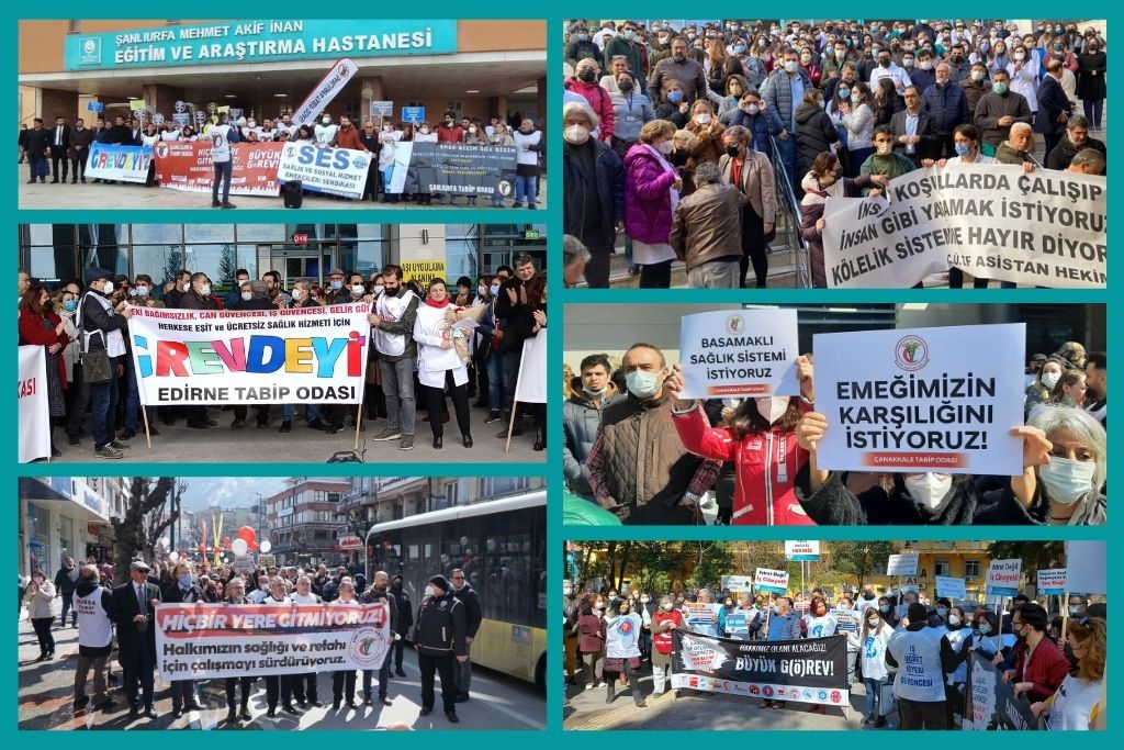 14-15 Mart Büyük G(ö)REV Eyleminde İkinci Gün
