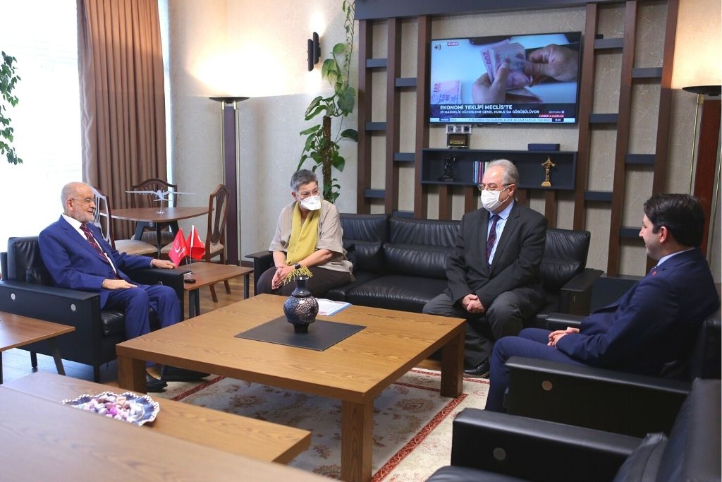 TTB’den 10 Acil Talepli İmza Kampanyası Hakkında Saadet Partisi’ne Ziyaret