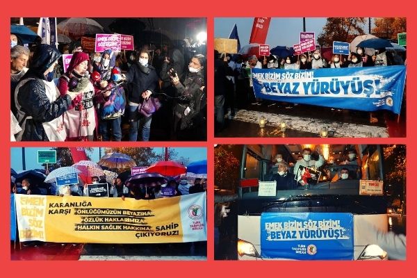 TTB, Beyaz Yürüyüş’ünü Başlattı: “Biz Birlikteysek Umut Var!”