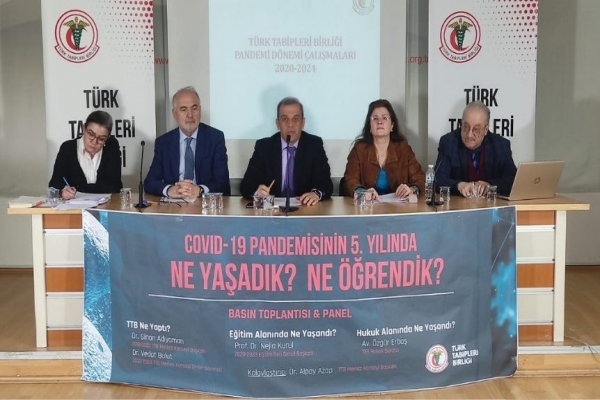 TTB, Pandeminin 5. Yılında Olası Salgınlara Karşı Hazırlıklı Olmak için Uyarılarda Bulundu