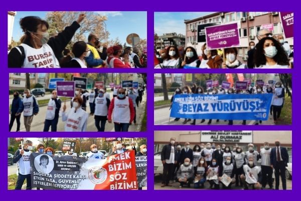“Beyaz Yürüyüş” Üçüncü Gününde Bursa’daydı: “Yaşamak Yaşatmak İstiyoruz!”