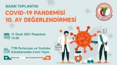 TTB COVID-19 Pandemisi 10. Ay Değerlendirmesi