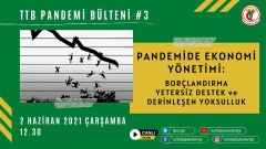 TTB Pandemi Bülteni #3 - Pandemide Ekonomi Yönetimi: Borçlandırma, Yetersiz Destek ve Derinleşen Yoksulluk