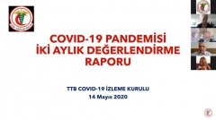 TTB COVID-19 Pandemisi 2. Ay Değerlendirmesi