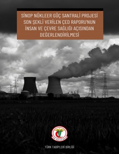 Sinop Nükleer Güç Santrali Projesi Son Şekli Verilen ÇED Raporu’nun İnsan ve Çevre Sağlığı Açısından Değerlendirilmesi