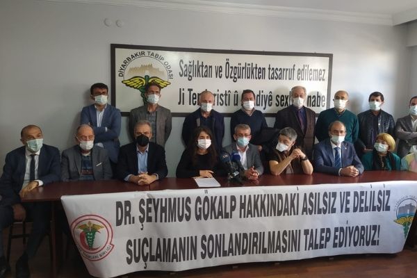 TTB, Karar Duruşması Öncesi Diyarbakır’dan Çağrı Yaptı: Dr. Şeyhmus Gökalp Hakkındaki Asılsız ve Delilsiz Suçlamanın Sonlandırılmasını Talep Ediyoruz!