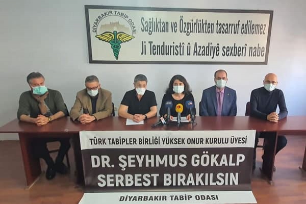 Dr. Şeyhmus Gökalp Davasına Diyarbakır’dan Çağrı: “Eminiz, Yarın Sevgili Meslektaşımızı Alacağız”