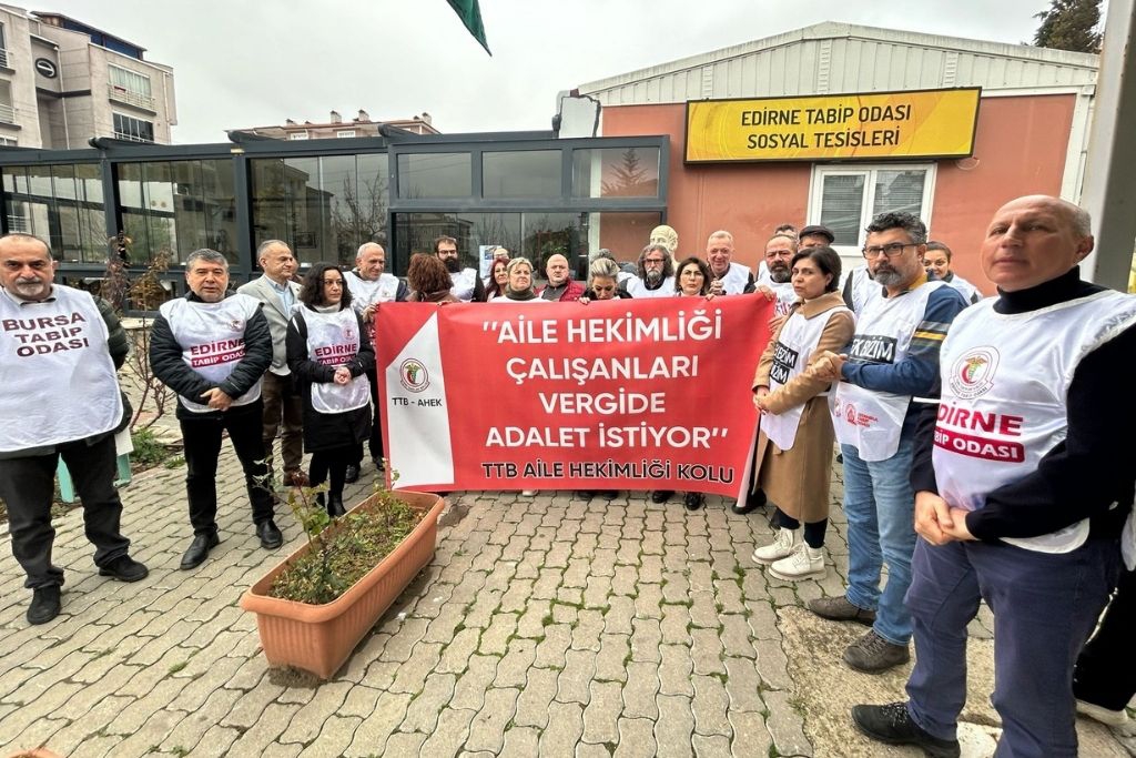 TTB AHEK Eylem Süreci Kapsamında Edirne’deydi: ASM Çalışanları Ziyaret Edildi, “Vergide Adalet” Talebi Yükseltildi