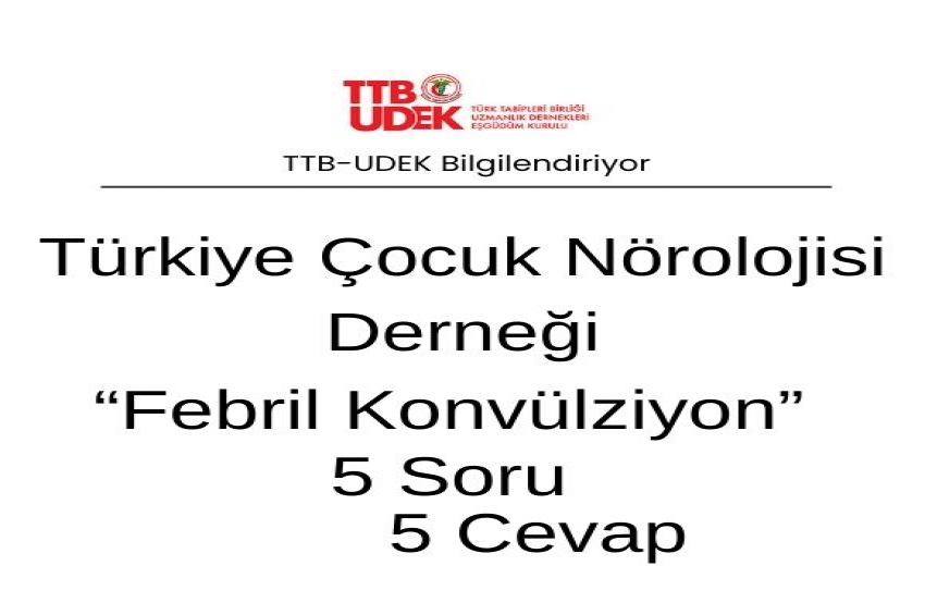 Febril Konvülziyon