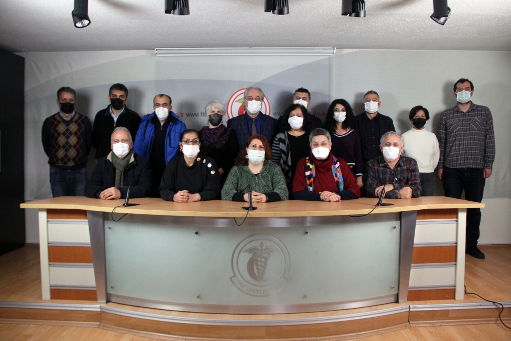 KESK ve SES’ten TTB’ye Destek ve Dayanışma Ziyareti
