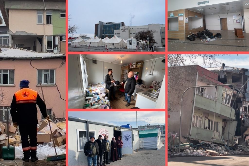 TTB Malatya Geçici Yerleşim Alanları ve Doğanşehir ile Hatay Antakya, Defne, Kırıkhan ve Reyhanlı Hızlı Değerlendirme Raporları Yayımlandı