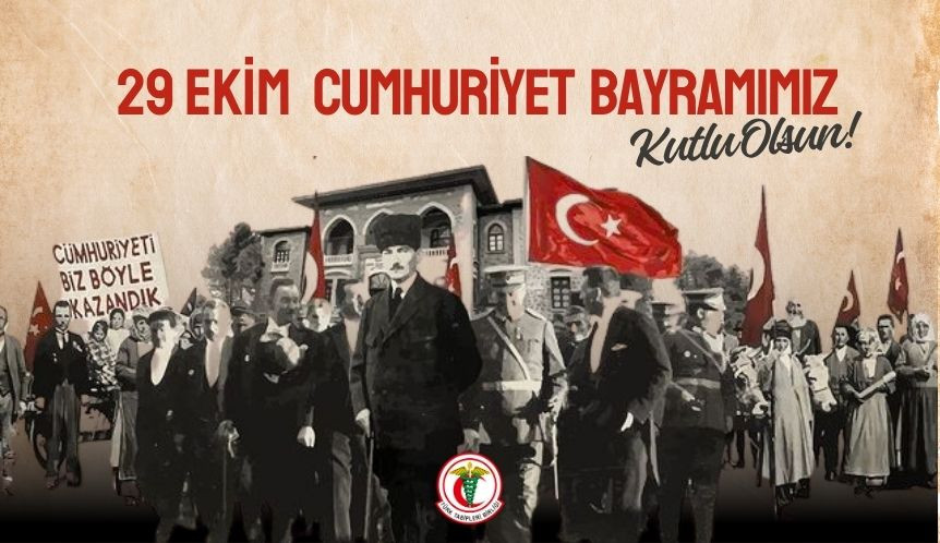 Cumhuriyetimizin 102. Yılında Biz Hekimler, Bilimin, Eşitliğin, Özgürlüklerin, Barışın, Demokrasinin ve İnsan Yaşamının Yanındayız